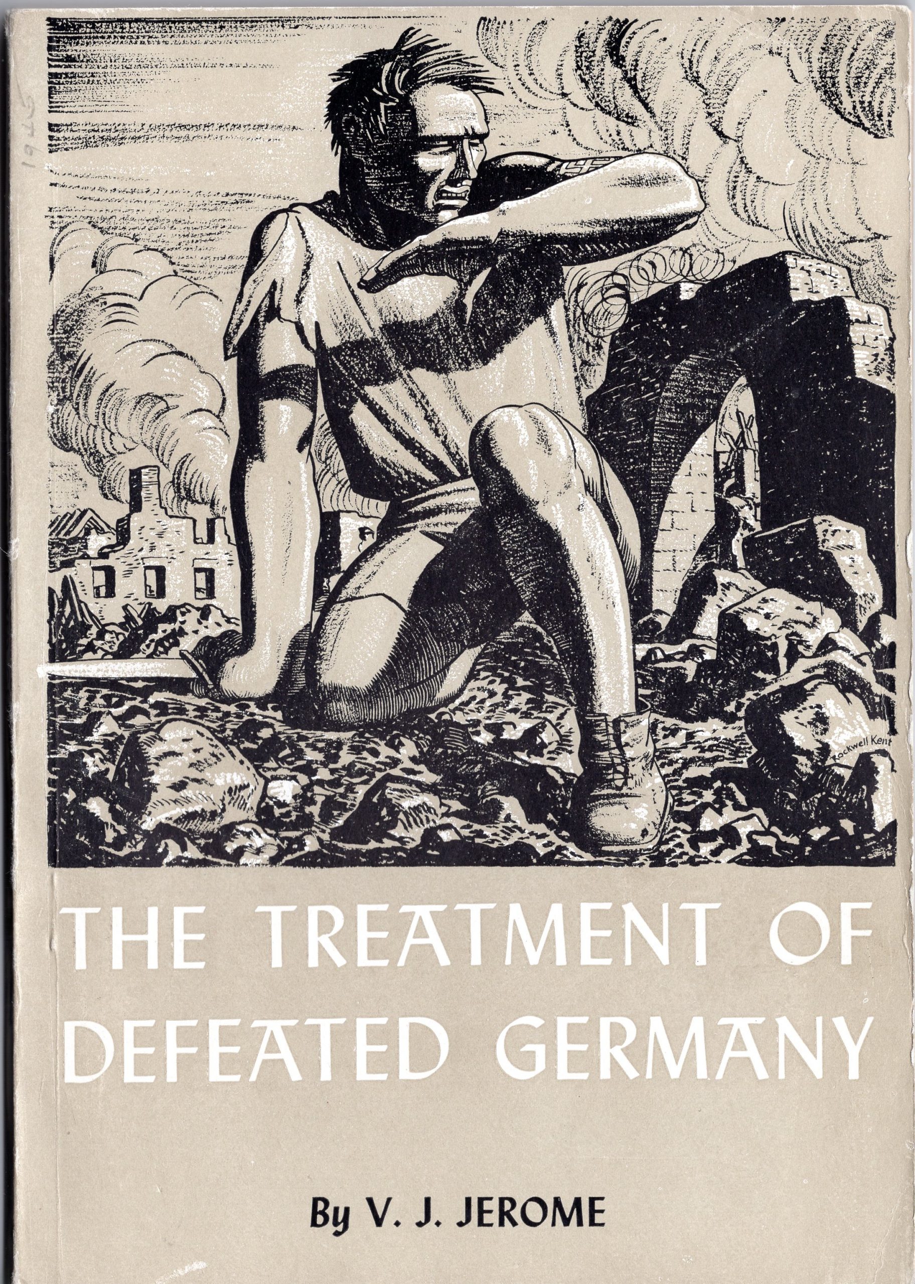 "The Treatment of Defeated Germany" Cover